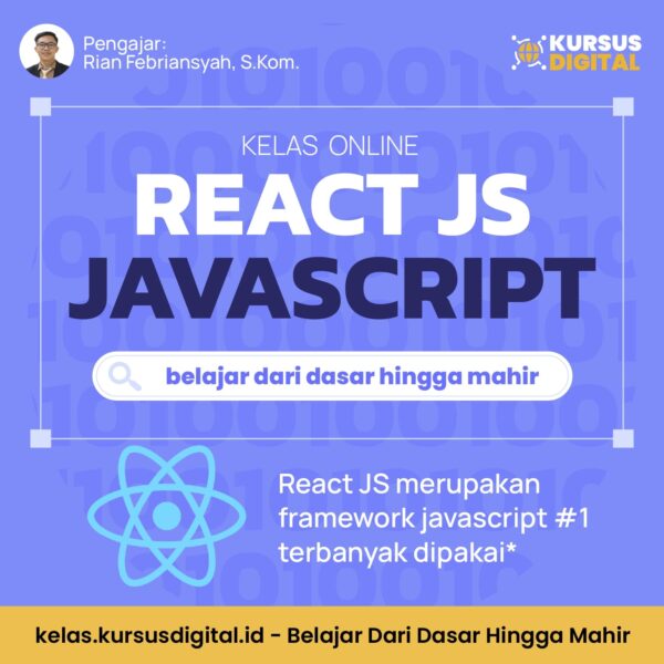 kursus react js rian new kursusdigital
