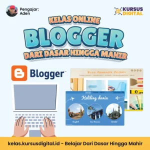 Kursus Online Blogger Blogspot