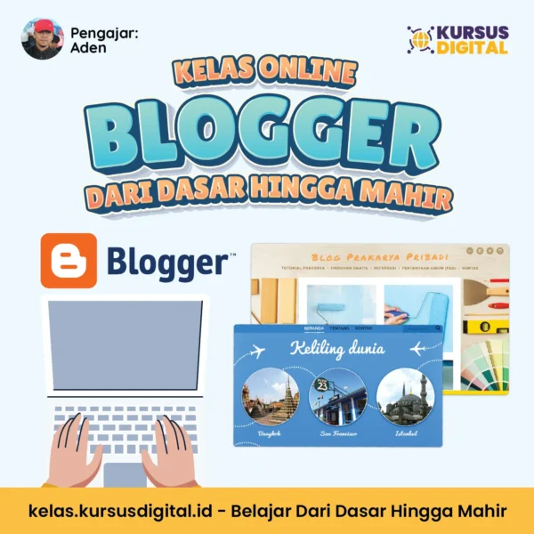 kursus blogger blogspot new kursusdigital